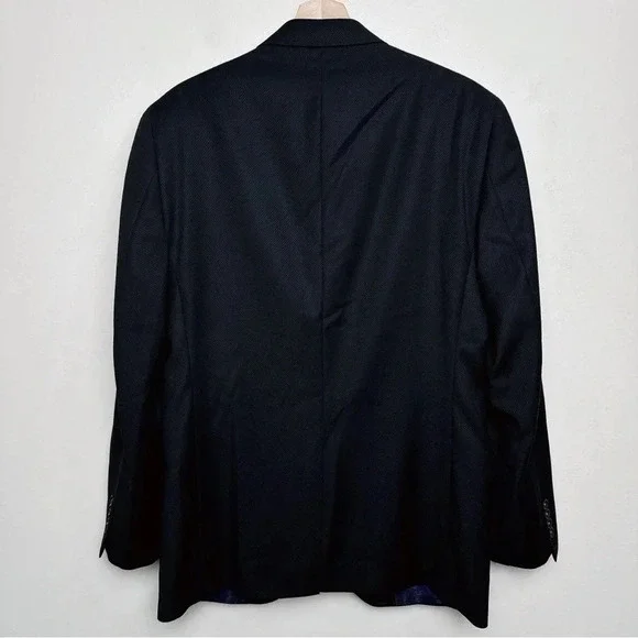 Ted Baker Mens Size 40R Wool Black Endurance Jewel Fit Blazer